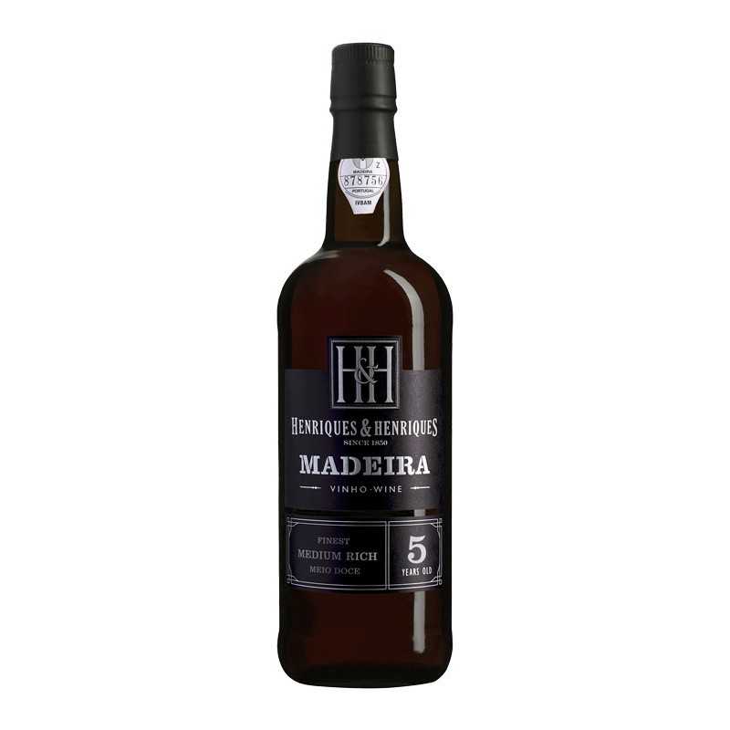 Henriques & Henriques Finest Medium Rich 5 Year Old Madeira Wine