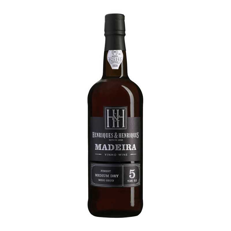 Henriques & Henriques Finest Medium Dry 5 Years Old Madeira Wine